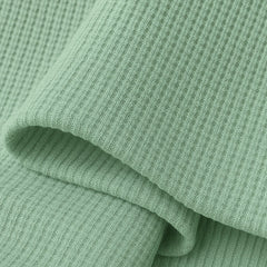 Men's Solid Waffle Elastic Casual Shorts MTA2608E7X