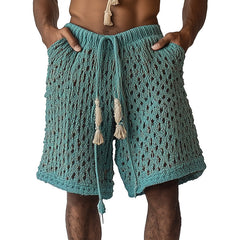 【24-hour shipping out】Men's Woven Casual Beach Shorts MTA2161C3P