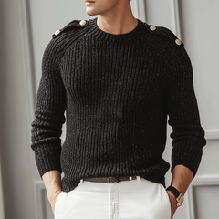 Men's Retro Casual Knitted Pullover Sweater MTA2904J3TO