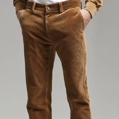 Men's Pure Retro Corduroy Slim Straight Leg Trousers MTA2697K5X