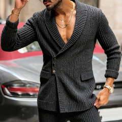 Men's Retro Casual Knitted Blazer MTA0617K5TO