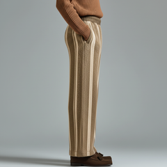 Men's Classic Casual Elastic Waist Knit Pants MTA0656K8K