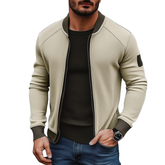 Men's Simple Slim Fit Fleece Thin Jacket MTA3058J6P