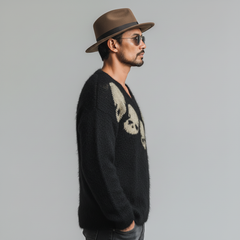 Men's Classic Casual V-neck Sweater MTA0403L1K