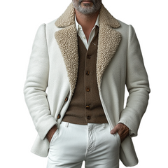 Men's Retro Casual German Fleece Lined Jacket MTA0603K3TO