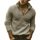 Men's Retro Casual Knitted Pullover SweaterMTA2829K3TO