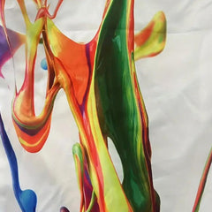 Men's Stand Collar Button Printed Long Sleeve Shirt 19890785X