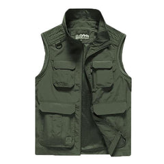 MEN'S OUTDOOR CASUAL QUICK-DRYING VEST 86959973M