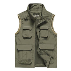 MEN'S OUTDOOR CASUAL QUICK-DRYING VEST 86959973M