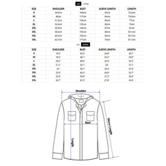 Men's Hooded Retro Graphic Print Thick Shirt Jacket 05107271Z