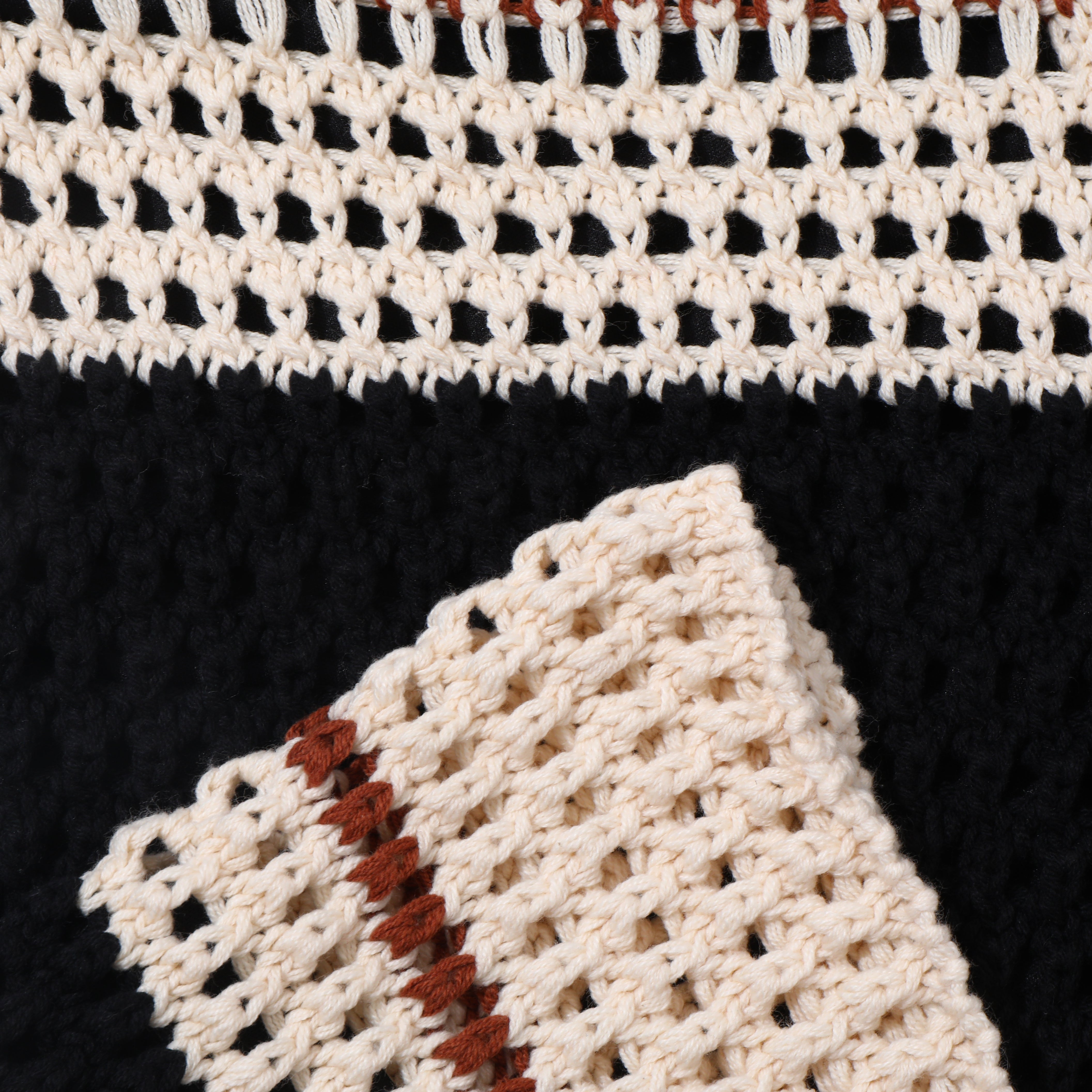 【24-hour shipping out】Men's Holiday Braided Beach Shorts MTA2138C6P