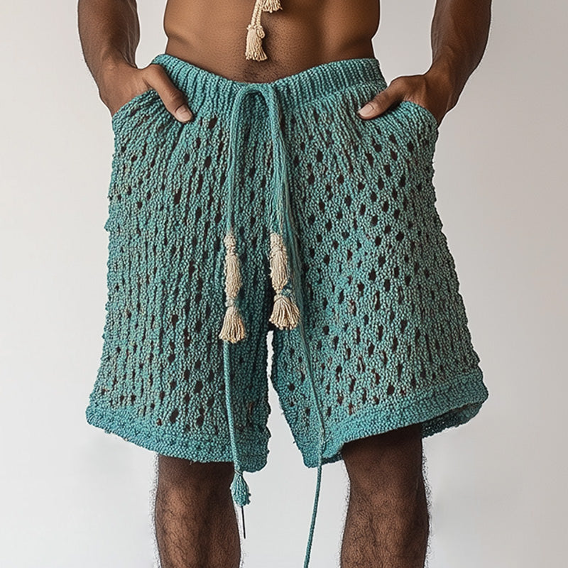 【24-hour shipping out】Men's Woven Casual Beach Shorts MTA2161C3P