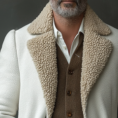 Men's Retro Casual German Fleece Lined Jacket MTA0603K3TO