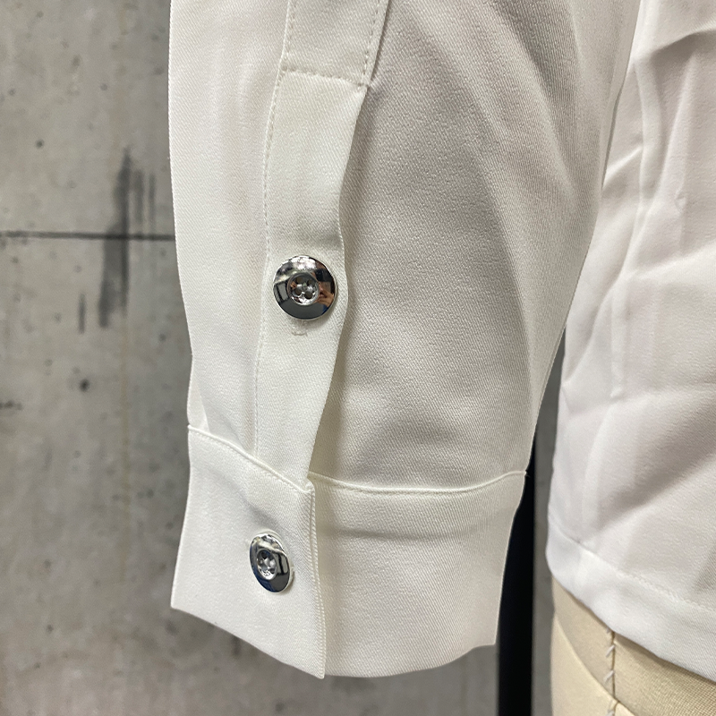 Men's Classic American Western Style Embroidered Slim Fit Cotton Long Sleeve Shirt 98153445K