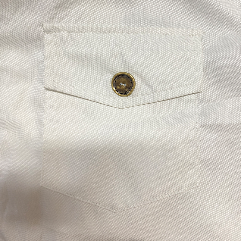 【24-hour shipping out】Men's Classic Casual Solid Color Slim Fit Multi-Pocket Polyester Cotton Short Sleeve Shirt 39582391K