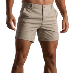 Men's Classic Casual Spring and Summer Cotton Blend Shorts 10937040K