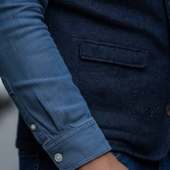 Men's Winter Retro Twill Faux Wool Button Vest MTA2867K9P