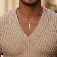 Men's Winter Retro Cotton Yarn Knit Sweater And Trousers Set MTA0165K2P