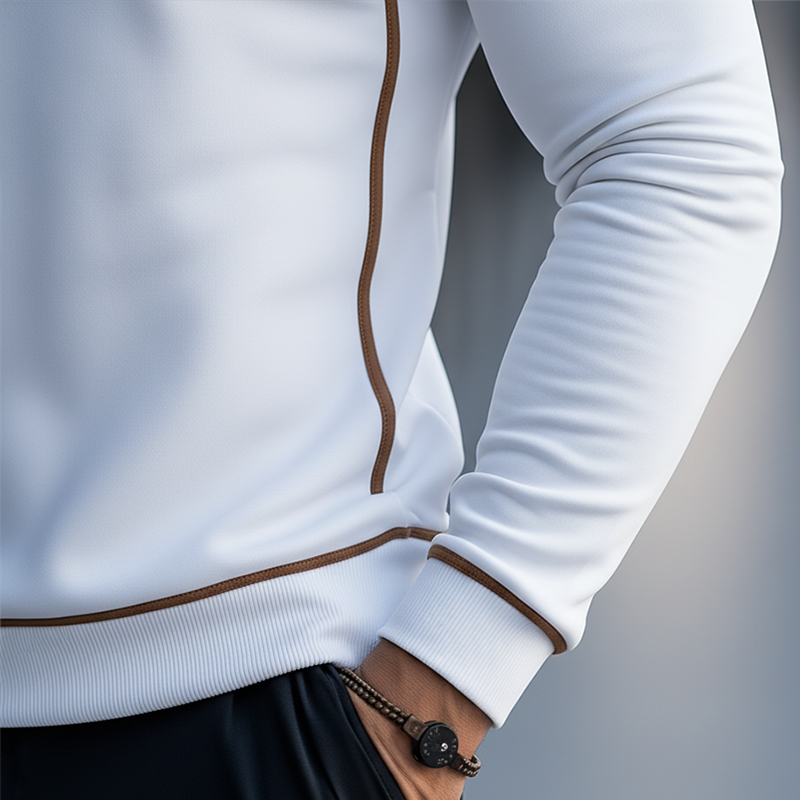 Men's Fashion Cotton Blend Crew Neck Sweatshirt MTA2995J7P