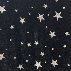 Men's Winter Retro Star Print Velvet Hooded Jacket MTA1085K9P