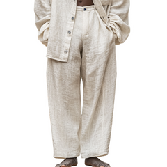 Men's Linen Blend Loose Casual Pants MTA0107L2X