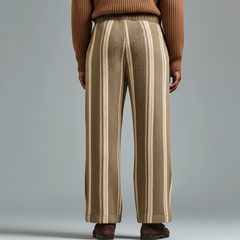 Men's Classic Casual Elastic Waist Knit Pants MTA0656K8K