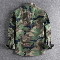 MEN'S WASHED CAMO CARGO SHIRT 88116439M