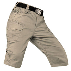 Men's Solid Color Cargo Shorts 48530337Y (Belt Excluded)