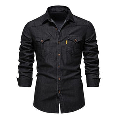 MEN'S VINTAGE DENIM SHIRT 55864663X