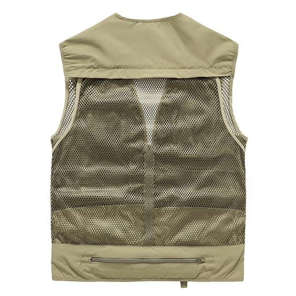 Men's Multi-pocket Outdoor Quick-drying Vest 96825875M
