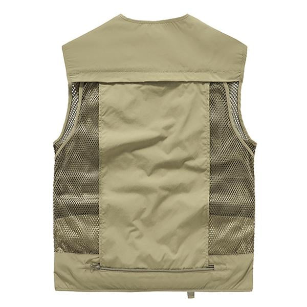 Men's Multi-pocket Outdoor Quick-drying Vest 96825875M