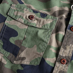 MEN'S WASHED CAMO CARGO SHIRT 88116439M