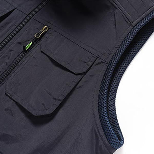 MEN'S OUTDOOR CASUAL QUICK-DRYING VEST 86959973M