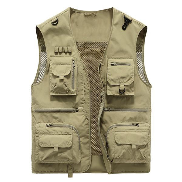 Men's Multi-pocket Outdoor Quick-drying Vest 96825875M