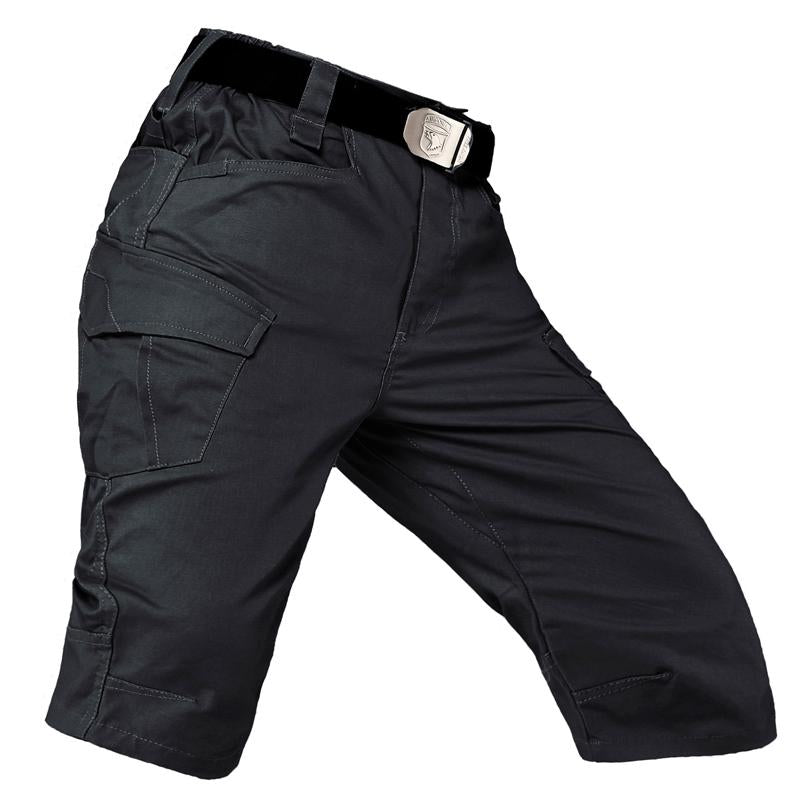 Men's Solid Color Cargo Shorts 48530337Y (Belt Excluded)