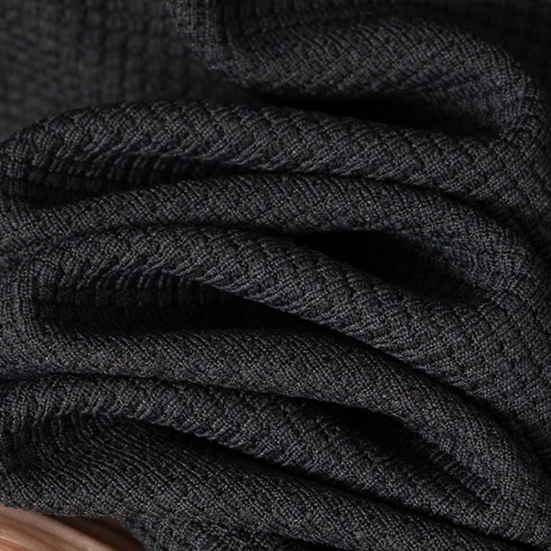 Men's Waffle Colorblock Short Sleeve T-Shirt and Pants Set 95966894Y