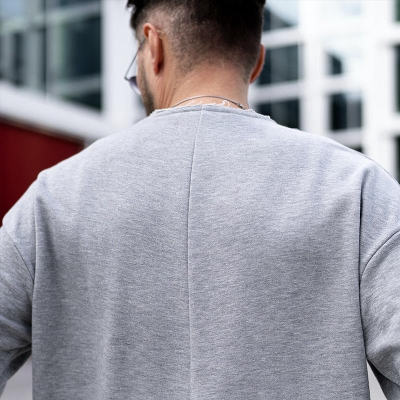 Men's Solid Loose Short Sleeve Rolled T-shirt Shorts Set 79449416Z